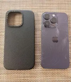 iPhone 14Pro 128GB【背面割れあり】 ディープパープル