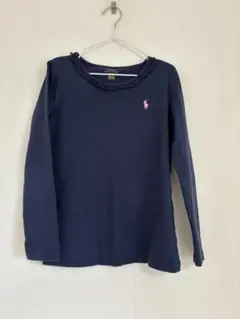 POLO RALPH LAUREN ネイビー長袖カットソー 6