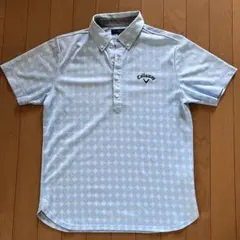 Callaway ゴルフウェア 半袖シャツ ライトブルー Mのサムネイル