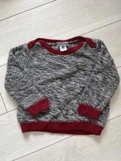 プチバトー リブ編みセーター 24m 86