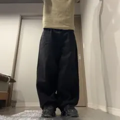 GAP スーパーバギーデニム ブラック