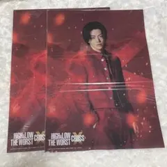 HIGH&LOW THE WORST X のYUTA クリアポスター