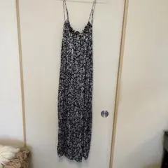ZARA 新品　花柄キャミソールロングワンピース