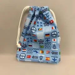 コップ袋　15×20 (No28) 国旗柄