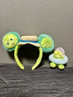 【オルメル】カチューシャ・ぬいぐるみセット　ディズニーのサムネイル