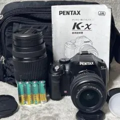 動作確認済み　シャッター回数少なめ　PENTAX K-x ダブルズームキット 動作確認済み シャッター回数少なめ PENTAX K-x ダブルズームキット