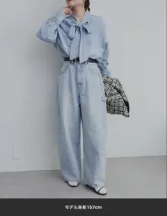ピュアルセシン　セルビッチデニムワークパンツ　カーブデニムのサムネイル