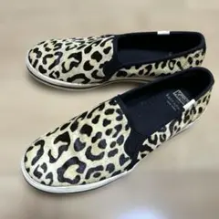 kate spade & Keds ヒョウ柄　ハラコ　スニーカー　24.5cmのサムネイル
