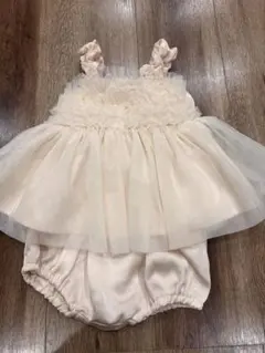 cottoli ベビードレス　ピンクベージュ　最終値下げ ！！