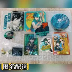 ヒロアカ 緑谷出久 ステータスカード アートコースター 缶バッジ 原画展