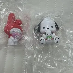 ぬいぐるみといっしょフィギュア マイメロディ　ポチャッコ