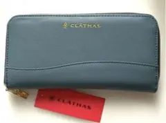 CLATHAS クレイサス　長財布　ラウンドタイプ　レザー調　新品のサムネイル