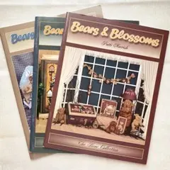 トールペイント 洋書 ３冊セット “Bears & Blossoms 1~3”