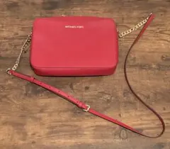 MICHAEL KORS マイケルコース ショルダーバッグ レッド