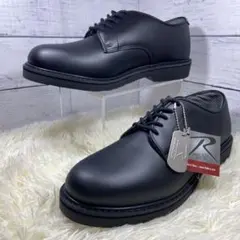 新品タグ付✨ROTHCO ロスコ ポストマンシューズ 本革 防滑 軽量 黒 27