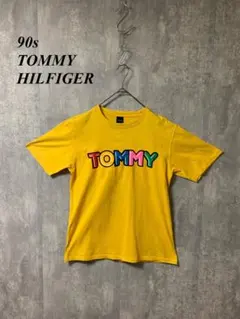 90s TOMMY HILFIGER Tシャツ TOMMYロゴ 古着