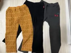 冬　女の子　長ズボン　120サイズ　3枚セット