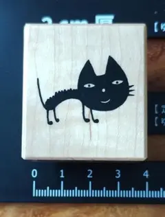 ラバースタンプ PSX ハロウィン C-3546 ネコ 猫 はんこ