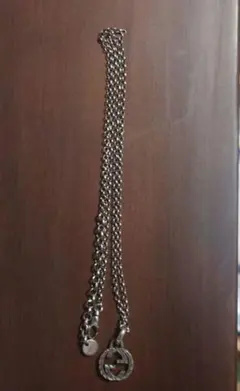 グッチ インターロッキングG ネックレス チェーン シルバー ユニセックス