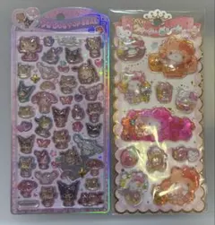 うるちゅる日焼けサンリオ キティウォーターシール