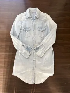 Blue Blue デニムシャツ 長袖 ライトブルー