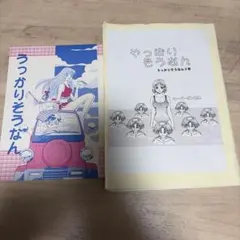 동인지 우울해 보이는 2권 세트 슈퍼암 보험 자료계 동인지