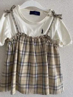 EAST BOY チェック柄チュニック