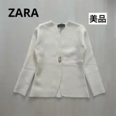 【nana様専用】zara プレーンニットカーディガン　秋冬　ザラ　レディース