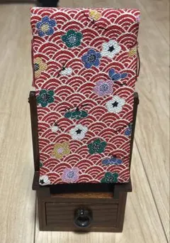 未使用】姫鏡台 ミニドレッサー 花柄 昭和 レトロ 昭和レトロな