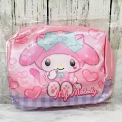 【マイメロディ】エコバッグ サテン 収納ポーチ付き