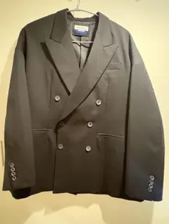 MAISON SPECIAL 黒ダブルブレストテーラードジャケット