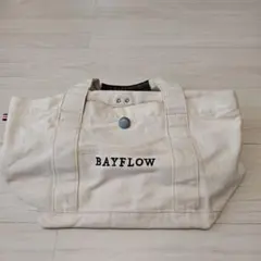 BAYFLOW トートバッグ キャンバス地