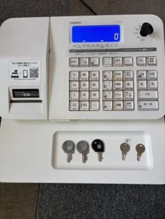 送料無料】CASIO 電子レジスター SR-S4000-20SWE - メルカリ