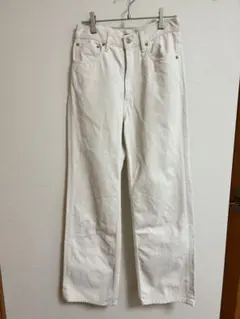 auralee 5ポケットデニム　白