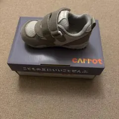 【美品】ムーンスター　キャロット　ベビー　スニーカー　シューズ　14 cm右足