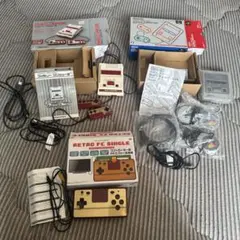 ファミリーコンピュータ・スーパーファミコン・レトロFCシングルセット