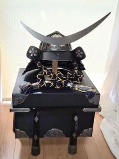 五月人形着用兜飾り、伊達政宗公写し、