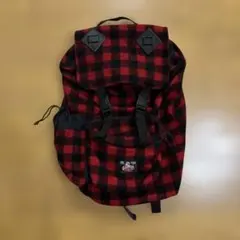希少USA製Johnson Woolen Millsバッファローチェックリュック