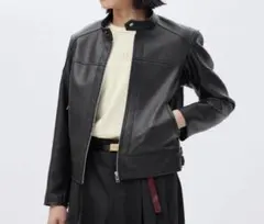 新品未使用タグ付き シングルライダースジャケット