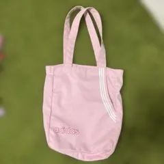 adidas ピンク トートバッグ