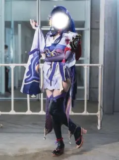 ホロライブ 雪花ラミィ コスプレ 衣装 靴 ウィッグ Mサイズ - メルカリ