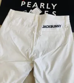 新品 パーリーゲイツ ジャックバニー ポリエステルツイル パンツ(5)L