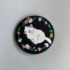 耳をすませば　刺繍ブローチコレクション　ムーン