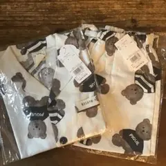 最終SALE！　ジェラートピケ テディベアKidsパジャマ 上下セット