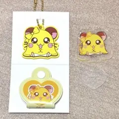 とっとこハム太郎　ちび丸ちゃん　アクリルスタンド　コードホルダー　ラバーキー