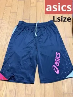 asics バスケットボールパンツ 黒/ピンク