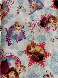 Disney Frozen アナと雪の女王 生地 はぎれ　80×60cm