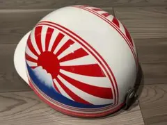 ラメ 富士日章 コルク半 ヘルメット アルフィン 軽スロ 旭風防 三段