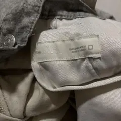 ZARA ケミカルウォッシュ デニムパンツ