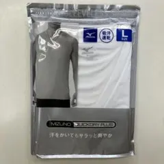 Mizuno Quickdry Plus Lサイズ ホワイト 2枚セット